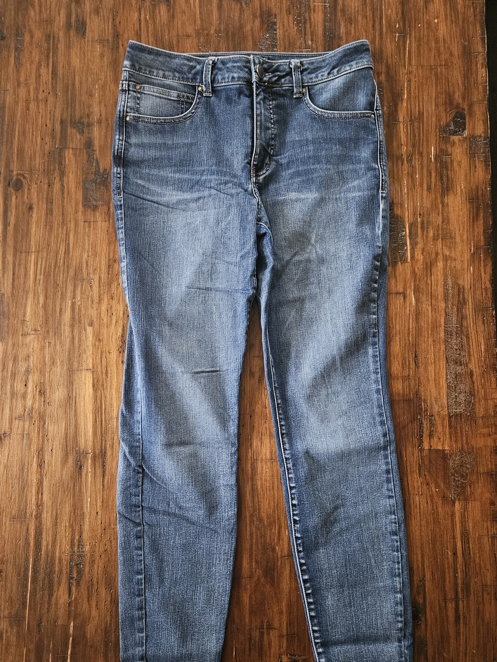 Maurices Blue Denim High-Rise Jeans Size 10